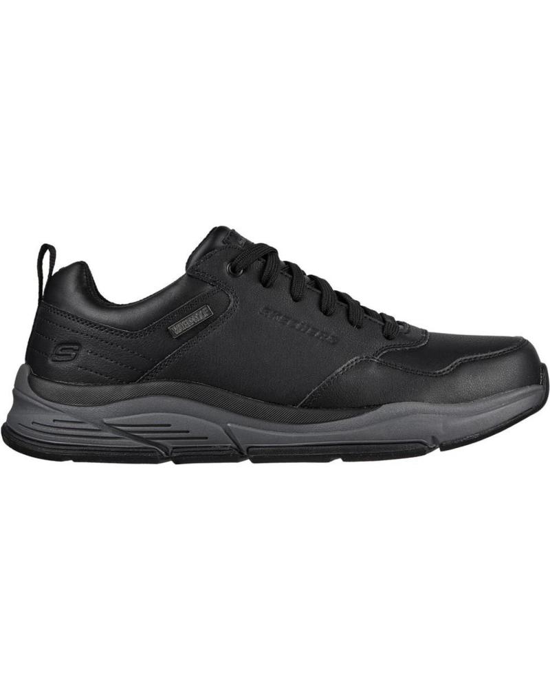 Sneaker für Herren SKECHERS BENAGO PIEL NEGRO