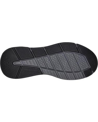 Sneaker für Herren SKECHERS BENAGO PIEL NEGRO