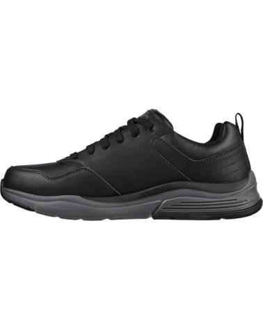 Sneaker für Herren SKECHERS BENAGO PIEL NEGRO