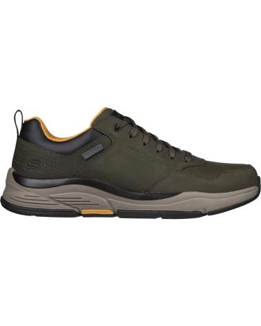 Sportivo per Uomo SKECHERS 210021 ZAPATILLAS CASUAL DE HOMBRE KAKI KAKI
