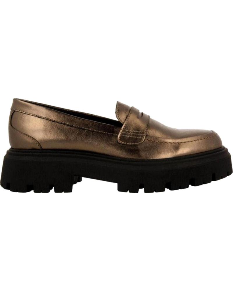 Sapatos de Mulher GIOSEPPO MOCASINES METALIZADOS 70197 MARRóN