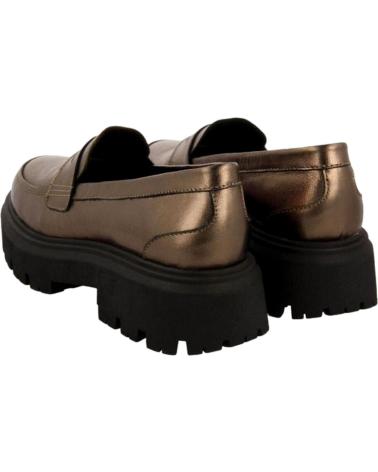 Sapatos de Mulher GIOSEPPO MOCASINES METALIZADOS 70197 MARRóN