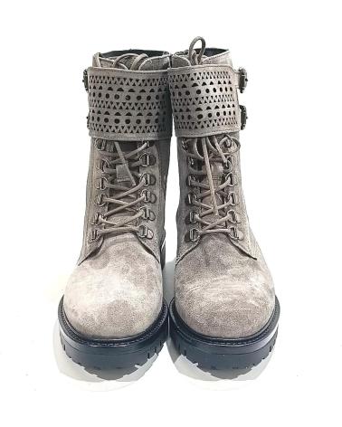 Stivaletti per Donna ALPE BOTIN DE PIEL DE SERRAJE CON CORDONERAS CREMALLERA LATERA TAIGA