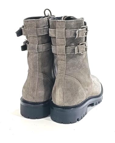 Stivaletti per Donna ALPE BOTIN DE PIEL DE SERRAJE CON CORDONERAS CREMALLERA LATERA TAIGA