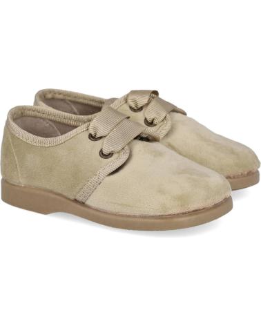 Zapatos de Niño L&R SHOES LR SHOES 120-T INGLESITO NINO TIERRA
