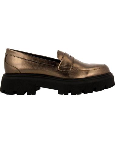 Sapatos de Mulher GIOSEPPO MOCASINES METALIZADOS MUJER 70197 MARRóN