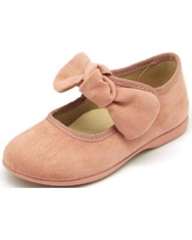 Zapatos de Niña BATILAS MERCEDITAS Y BAILARINAS ROSA