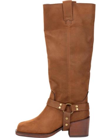 Botas de Mujer KESLEM BOTAS EN COLOR  PARA CUERO
