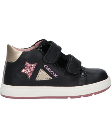 Sportif pour Fille GEOX B254CA 085NF B BIGLIA GIRL C9231 BLACK-DK PINK