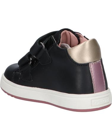 Sportif pour Fille GEOX B254CA 085NF B BIGLIA GIRL C9231 BLACK-DK PINK