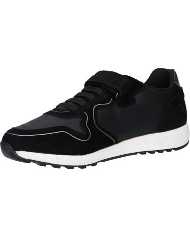 Deportivas de Niña GEOX J16AQA 02285 J ALBEN GIRL C0039 BLACK-SILVER