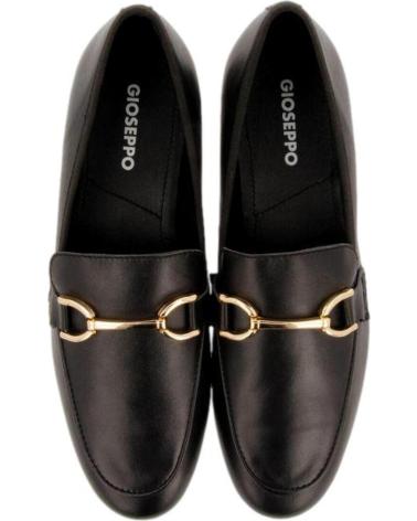 Halbschuhe für Damen GIOSEPPO MOCASINES DE PIEL COLOR PARA MUJER FRAXERN NEGRO