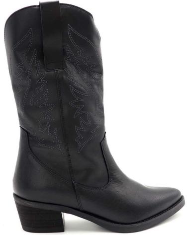 Botas de Mujer CLARA DURAN BOTA TEJANA  KAO NEGRO