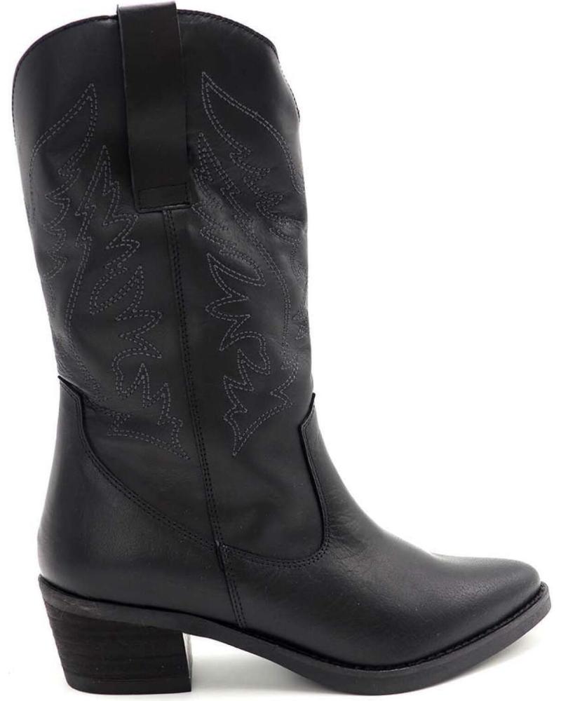 Botas de Mujer CLARA DURAN BOTA TEJANA  KAO NEGRO