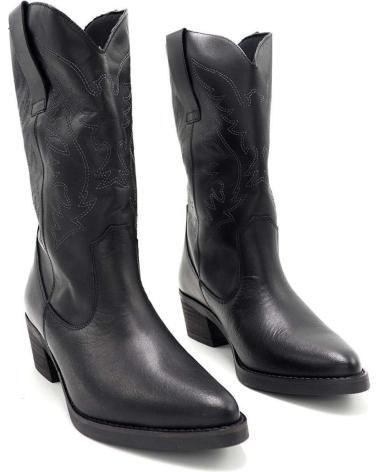 Botas de Mujer CLARA DURAN BOTA TEJANA  KAO NEGRO