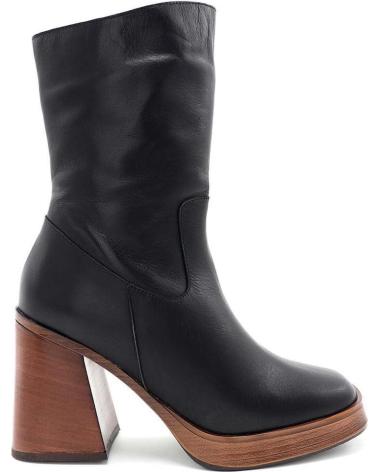 Botines de Mujer CLARA DURAN MEDIA BOTA  KROTY NEGRO