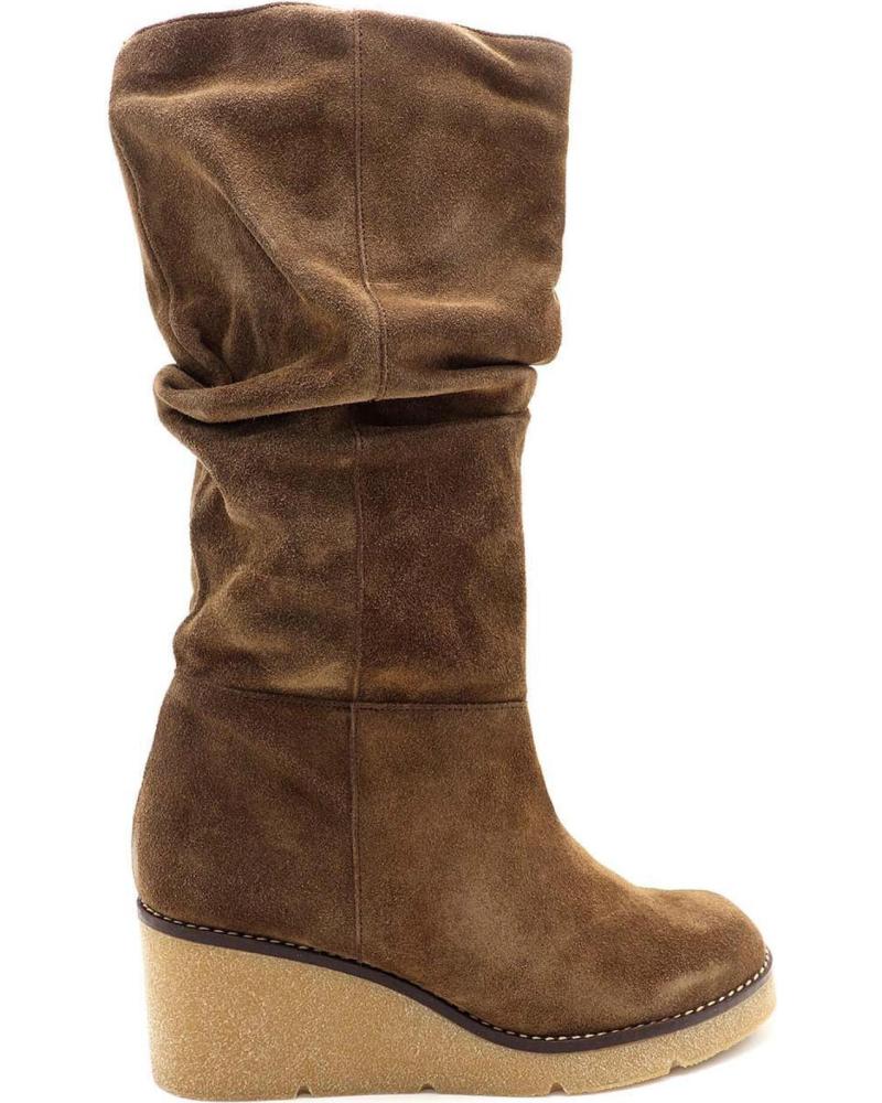 Botas de Mujer MERISSELL BOTA ARRUGADA  LOLA 110 TAUPE