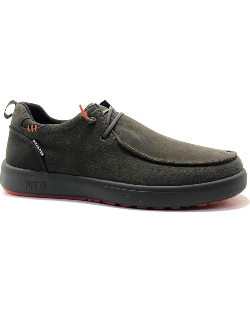 SCARPE WALK IN PITAS ARAL TAUPE CON LACCI ELASTICI TAUPE