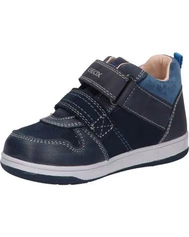 Chaussures pour Garçon GEOX B161LA 022ME B NEW FLICK BOY C4231 NAVY-SKY