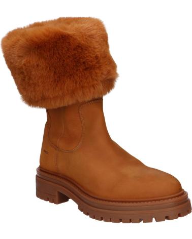 Woman and girl boots GEOX D04HRM 09ABH D IRIDEA C6001 COGNAC