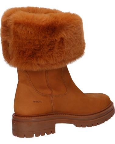 Woman and girl boots GEOX D04HRM 09ABH D IRIDEA C6001 COGNAC