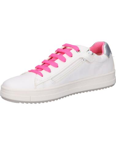 Deportivas de Niña GEOX J02BDB 000BC J REBECCA GIRL C0563 WHITE-FUCHSIA