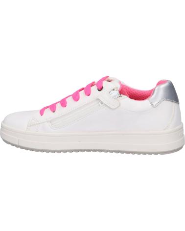 Deportivas de Niña GEOX J02BDB 000BC J REBECCA GIRL C0563 WHITE-FUCHSIA