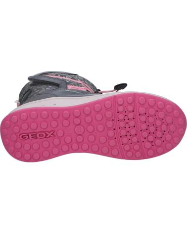 Bottes pour Fille GEOX J042UA 0BCMN J ROBY GIRL B WPF C0952 DK GREY-PINK