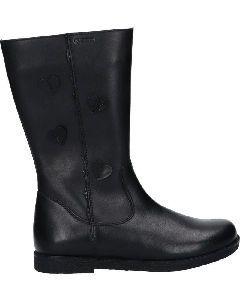 Woman and girl boots GEOX J044EB 00043 J SHAWNTEL C9999 BLACK