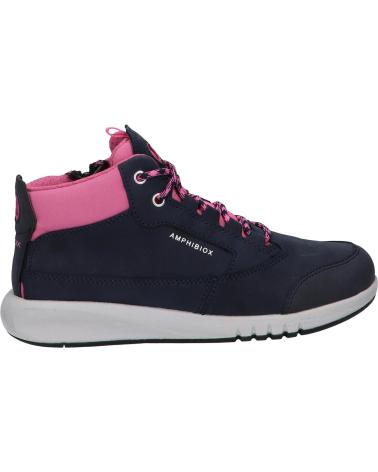 Botins de Mulher e Menina GEOX J16FLA 0CL11 J AERANTER GIRL B AB C4268 NAVY-FUCHSIA