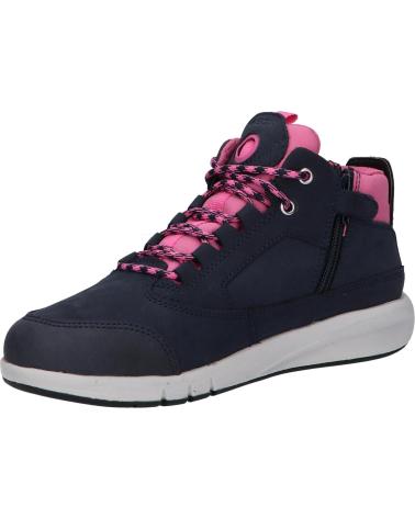 Botins de Mulher e Menina GEOX J16FLA 0CL11 J AERANTER GIRL B AB C4268 NAVY-FUCHSIA