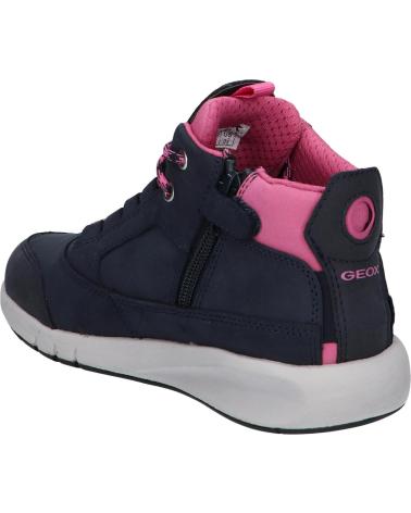 Botins de Mulher e Menina GEOX J16FLA 0CL11 J AERANTER GIRL B AB C4268 NAVY-FUCHSIA