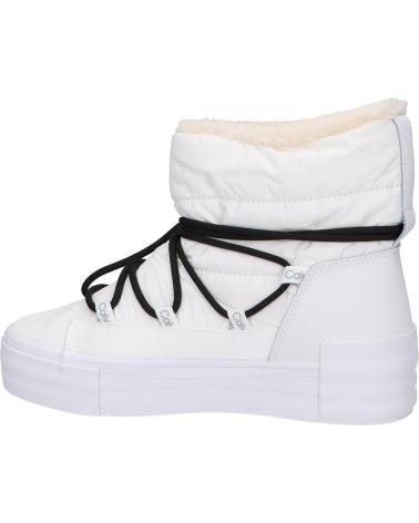 Botas-De-Mujer-CALVIN-KLEIN-YW0YW01181-BOLD-VULC-FLATF-YBR-BRIGHT-WHITE-BLACK