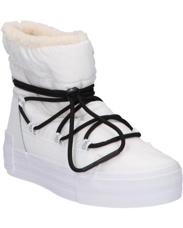 Botas-De-Mujer-CALVIN-KLEIN-YW0YW01181-BOLD-VULC-FLATF-YBR-BRIGHT-WHITE-BLACK