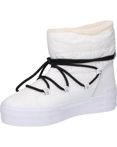 Botas-De-Mujer-CALVIN-KLEIN-YW0YW01181-BOLD-VULC-FLATF-YBR-BRIGHT-WHITE-BLACK