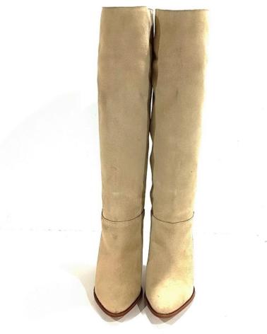 Bottes pour Femme POPA BOTA VESTIR DE PIEL SERRAJE CON TACON ARENA