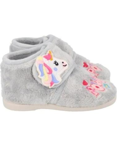 Calzado de casa de Niña VUL-LADI ZAPATILLAS DE CASA VUL LADI GRIS