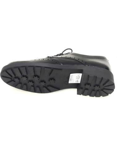 Chaussures pour Femme CLARKS ZAPATO OXFORD PICADO DE CHAROL CON SUELA DE GOMA NEGRO
