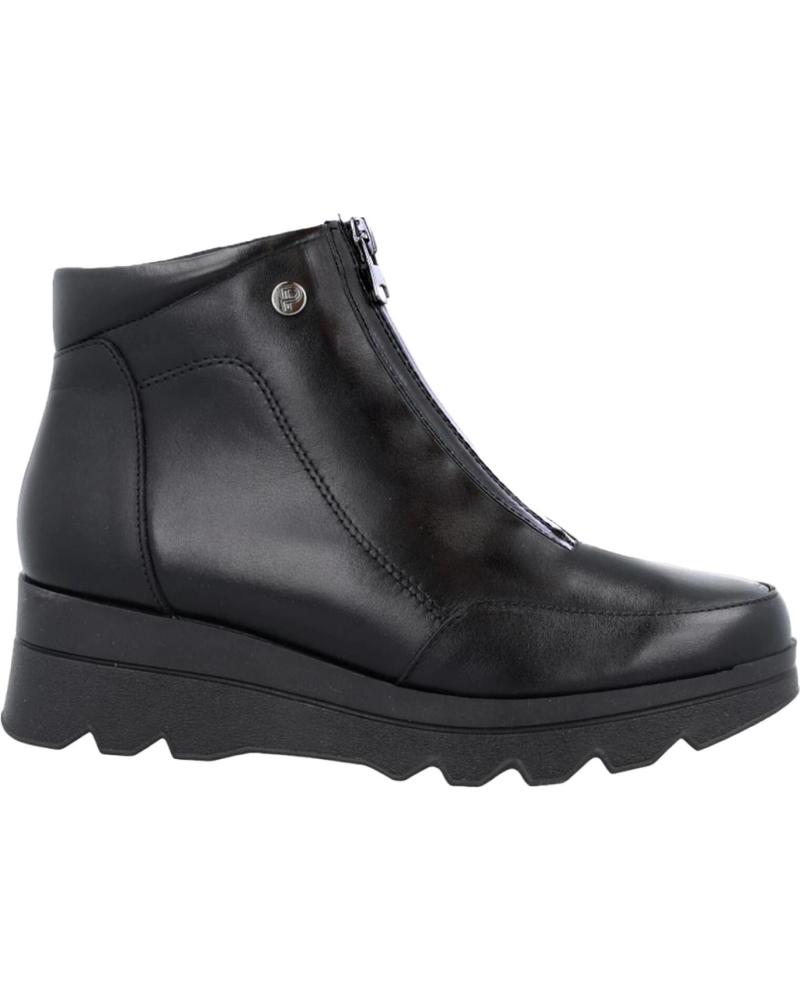 Botines de Mujer PITILLOS 5349 PIEL NEGRA NEGRO
