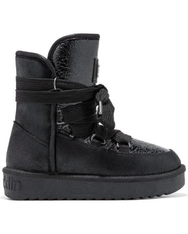 Botas de Mujer y Niña D FRANKLIN BOTINES PLANOS D FRANKLIN DFSH37006 NEGRO
