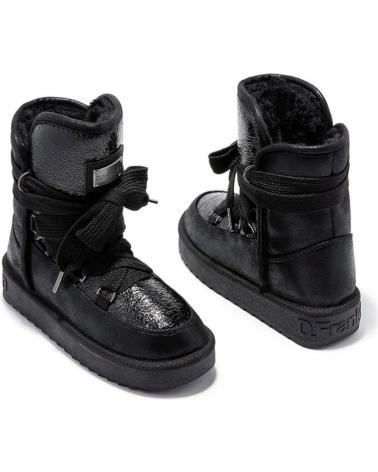 Botas de Mujer y Niña D FRANKLIN BOTINES PLANOS D FRANKLIN DFSH37006 NEGRO