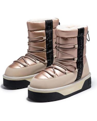 Botines de Mujer d franklin BOTINES PLANOS D FRANKLIN DFSH371006 BEIG BEIGE