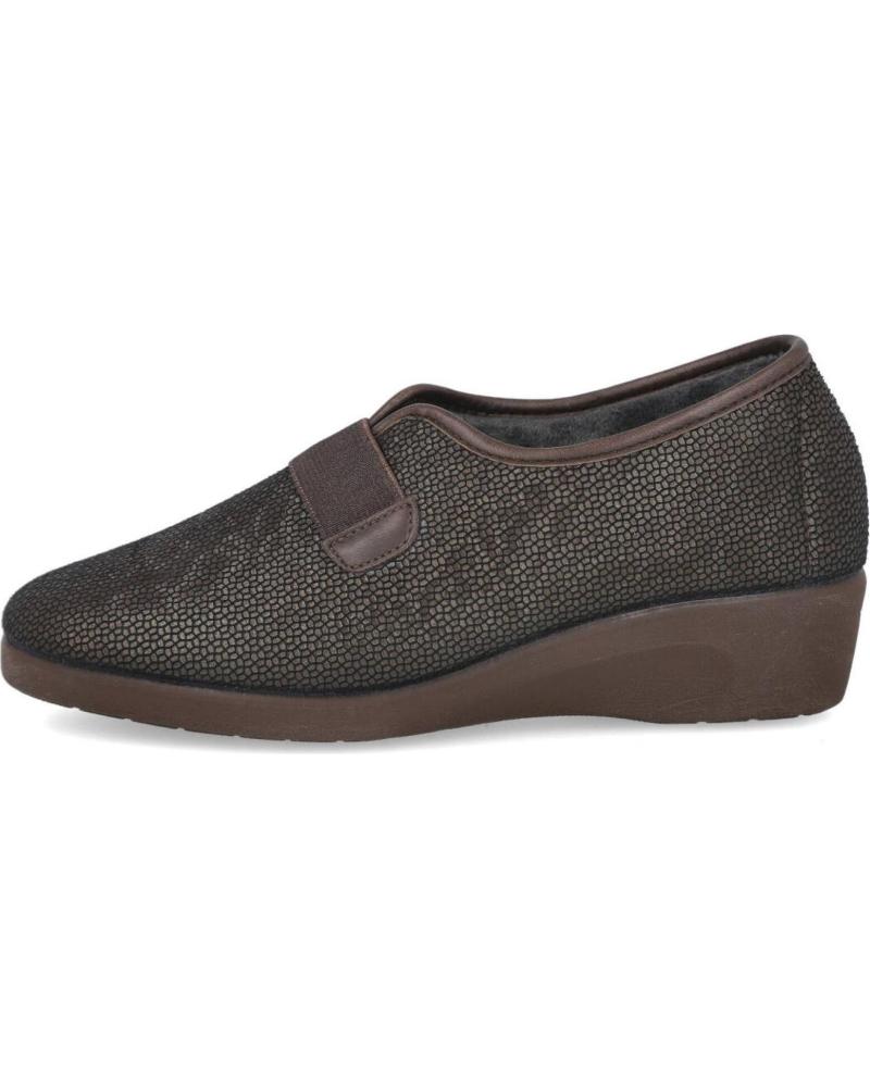 Pantufas de Mulher DEVALVERDE 224 ZAPATILLAS CUNA MUJER MARRON