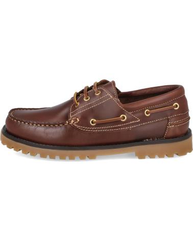 Zapatos de Hombre L&R SHOES LR SHOES 1140 NAUTICOS HOMBRE MARRON