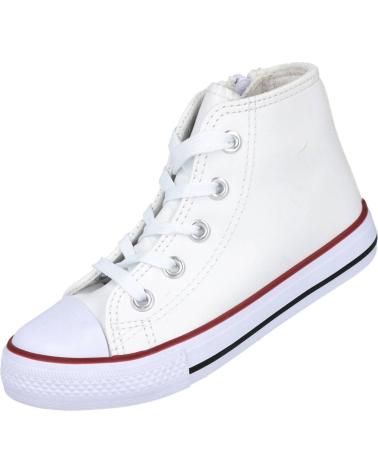 boy Trainers L&R SHOES LR SHOES ABX02 ZAPATILLAS ALTAS EN PIE BLANCO