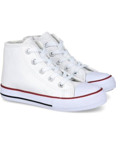 boy Trainers L&R SHOES LR SHOES ABX02 ZAPATILLAS ALTAS EN PIE BLANCO