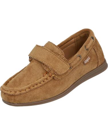 Zapatos de Niño L&R SHOES LR SHOES FH180 ZAPATOS MOCASINES NINO CAMEL