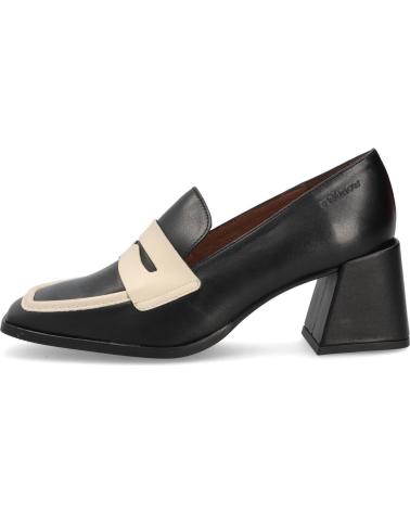 Mocassini per Donna WONDERS MOCASIN NEGRO-CREAM