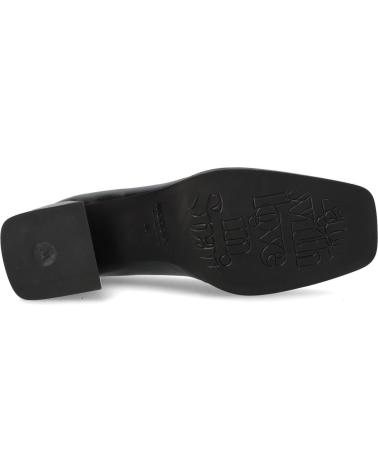 Mocassini per Donna WONDERS MOCASIN NEGRO-CREAM