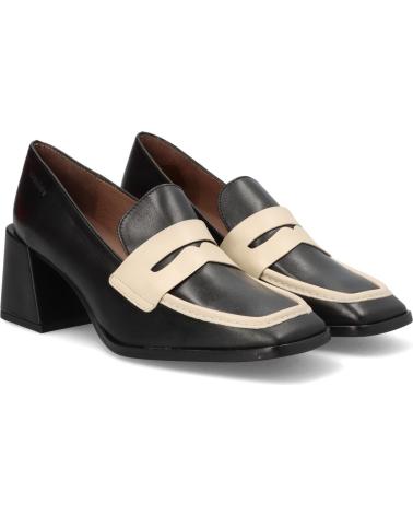 Mocassini per Donna WONDERS MOCASIN NEGRO-CREAM